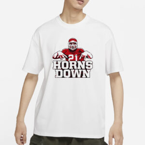 Razorbacks Horns Down 21 T-Shirt