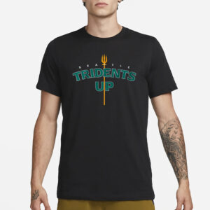 SEATTLE BASEBALL TRIDENTS UP T-SHIRT3