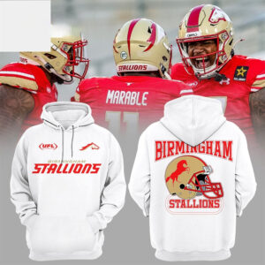 Stallions Helmet UFL Hoodie