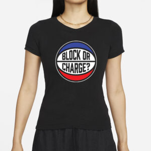 Stephen Curry Block Or Charge T-Shirts