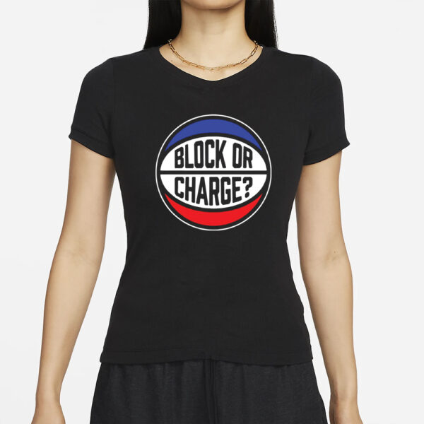 Stephen Curry Block Or Charge T-Shirts