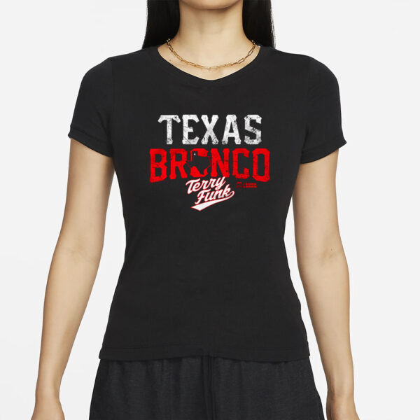 TERRY FUNK - TEXAS BRONCO T-SHIRTS