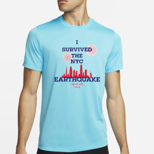 The New Jersey I Survived The NYC Earthquake April 5Th 2024 Shirt New Jersey I Survived The NYC Earthquake April 5Th 2024 T-Shirt1