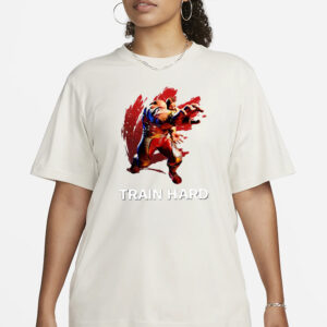 Train Hard Zangief T-Shirt3