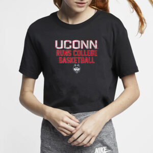 UCONN RUNS COLLEGE BASKETBALL T-SHIRT8