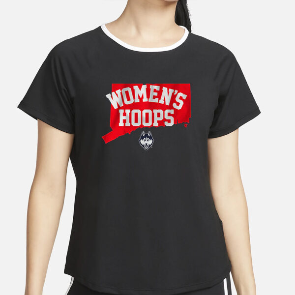 Uconn Basketball Women’s Hoops T-Shirt2