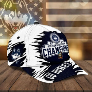 Uconn Go Huskies 2024 Final Four East Regional Champions Hat