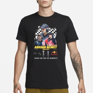 Adrian Newey 2006-2025 Thank You For The Memories T-Shirt1