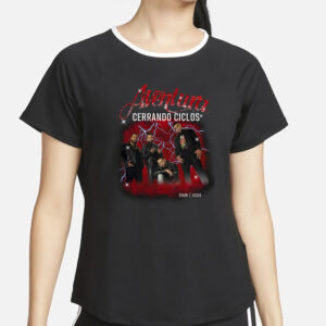 Aventura Cerrando Ciclos 2024 Tour T-Shirt2