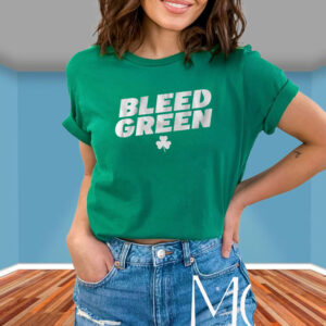 BOSTON BASKETBALL BLEED GREEN T-SHIRT5