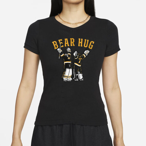 Bear Hug Boston Hockey T-Shirt4