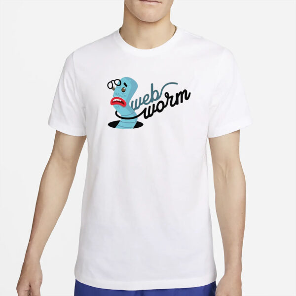 David Farrier Webworm Logo T-Shirt5