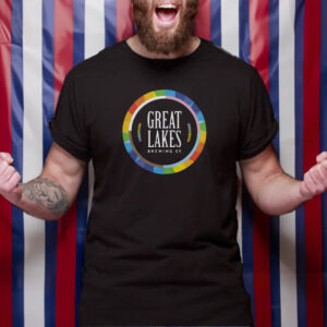 Great Lakes Brewing Company Pride Circle T-Shirt4