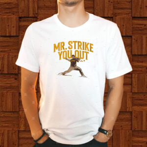 JEREMIAH ESTRADA MR. STRIKE YOU OUT T-SHIRT1