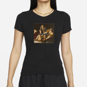 Judith beheading Holofernes Girls Will Be Girls T-Shirt1