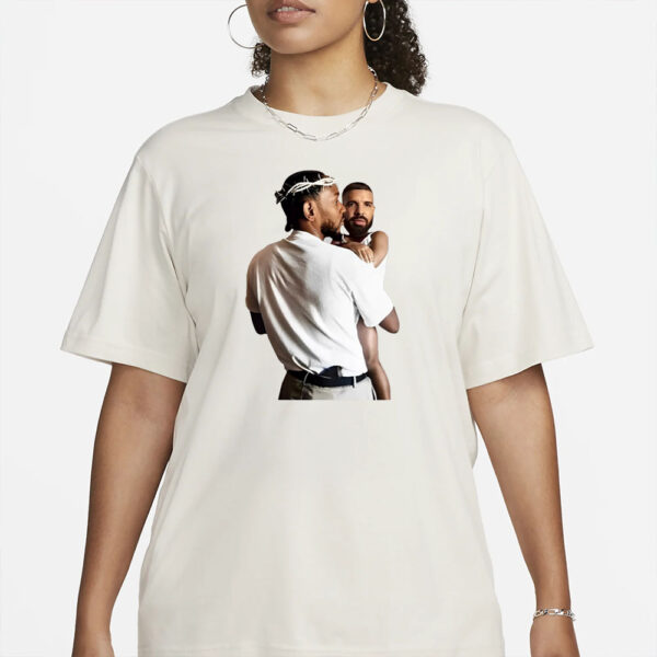 Kendrick Lamar Carried Drake Shirt1