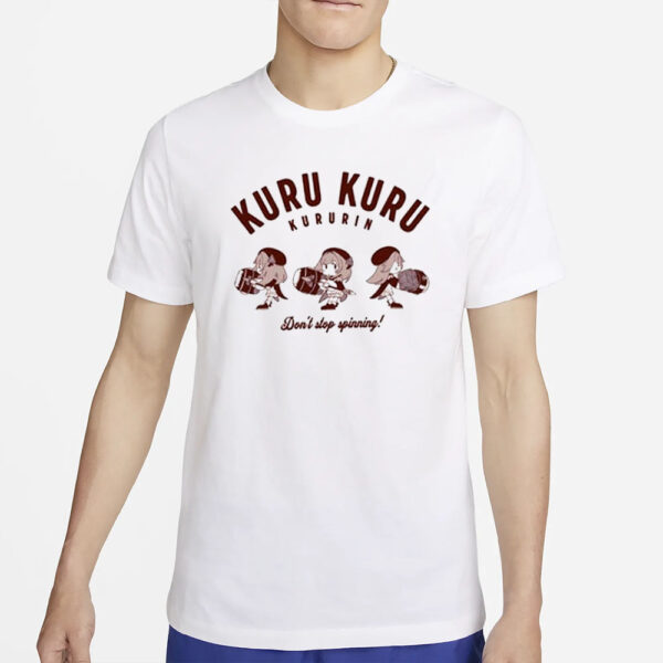 Kuru Kuru Kururin Don’t Stop Spinning T-Shirt4