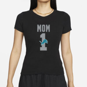 Lions Number 1 Mom T-Shirt Mother’s Day 2024