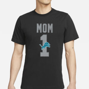 Lions Number 1 Mom T-Shirt Mother’s Day 2024