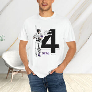 Nolan Brown 4 Sfa Baseball T-Shirt4