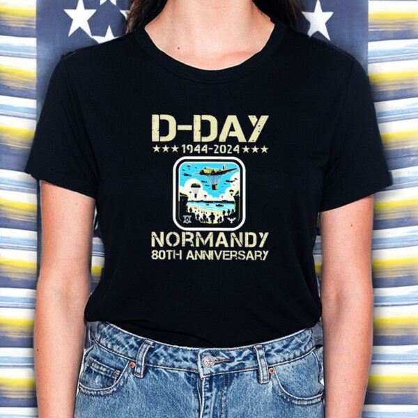 Paratroopers D Day Military Anniversary T-Shirt5