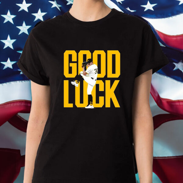 Paul Skenes Good Luck Pittsburgh Pirates Baseball T-Shirt