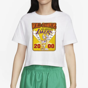 Pedro Pascal World Champions Lakers 2000 T-Shirt5