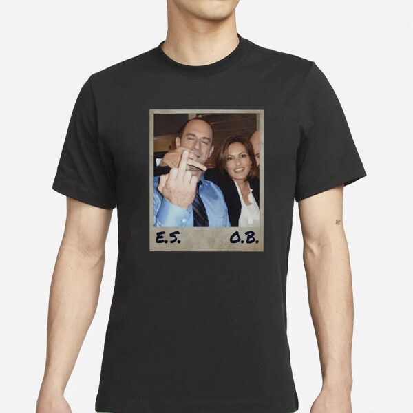 Retro Elliot Stabler And Olivia Benson T-Shirts