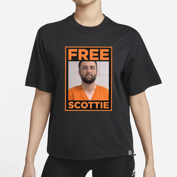 Scottie Scheffler Mugshot Free Scottie T-Shirt2