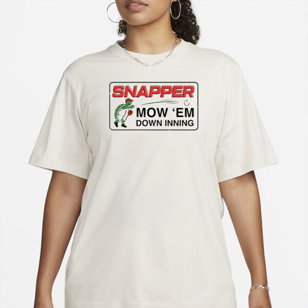 Sotastick Snapper Mow 'Em Down Inning T-Shirt1