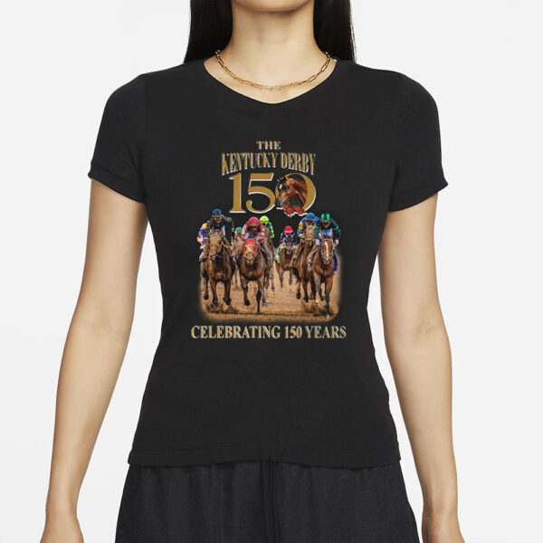 The Kentucky Derby Celebrating 150 Years T-Shirt