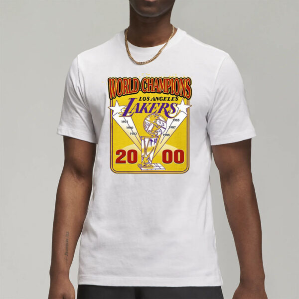 World Champions Lakers 2000 T-Shirts