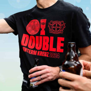 Xabi Alonso Leverkusen Double Unterm Krez 2024 T-Shirt