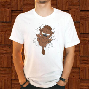 Buffield Garfield Cat Buffalo T-Shirt2