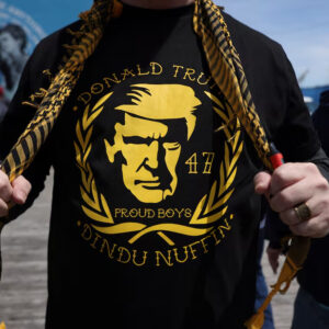 Donald Trump 47 Proud Boys Dindu Nuffin T-Shirt1