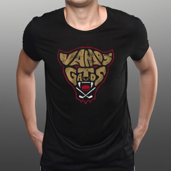 FLORIDA HOCKEY VAMOS GATOS T-SHIRT1