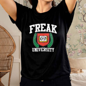 Freak University Crewneck T-Shirt2