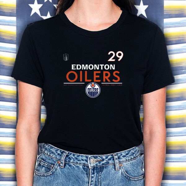 Leon Draisaitl Edmonton Oilers 2024 Stanley Cup Final T-Shirt5