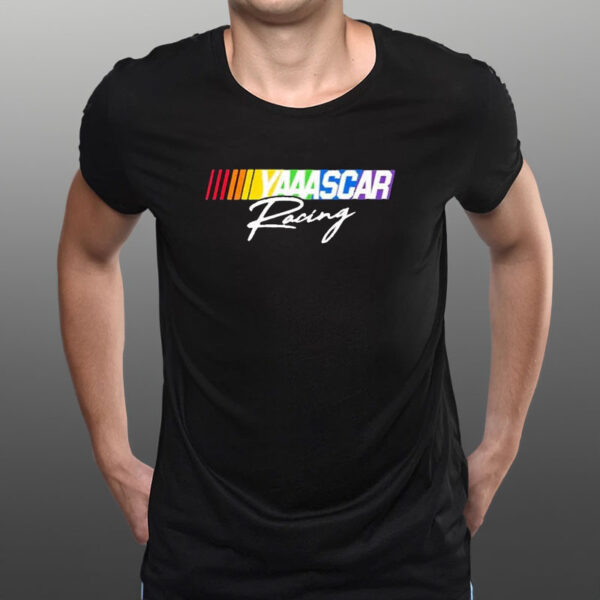 Nascar Racing LGBT Flag T-Shirt1