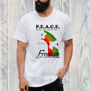 Peace Empathy Action Community Equality Freedom T-Shirt