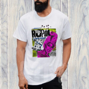 Rupaul Comic Collage T-Shirt