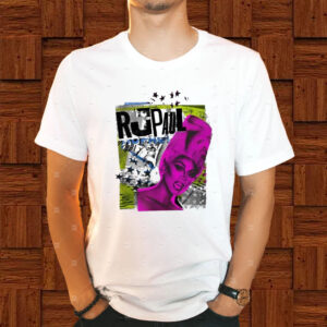 Rupaul Comic Collage T-Shirt1