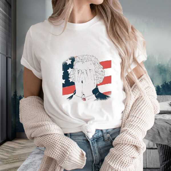 Thomas Jefferson Facepalm T-Shirt2